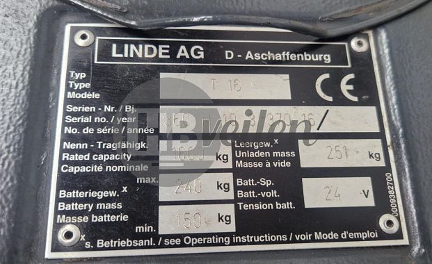 Elektrische palletwagen