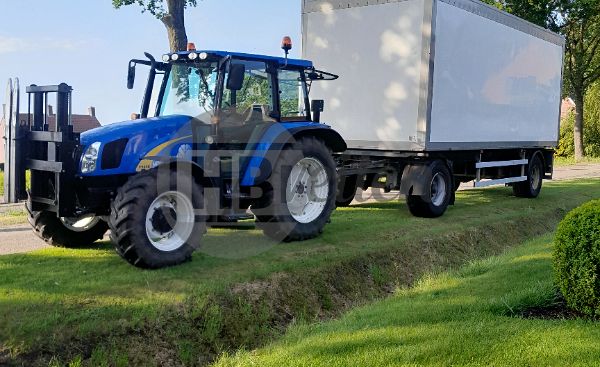Transportwagen met laadklep