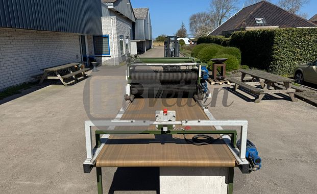 Ontklistermachine met leesband