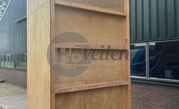 Droogwand, 4 hoog, 1 breed
