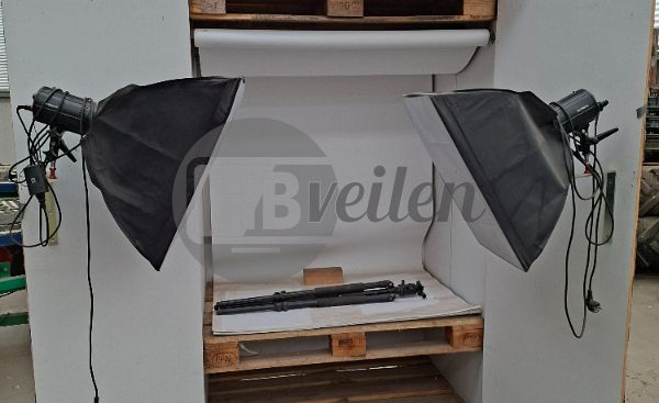 Fotolampen met camera standaard