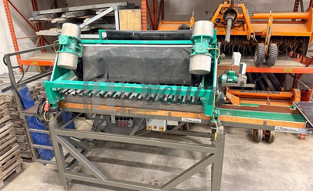 Dubbele rollenzeef