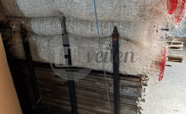 Houten paaltjes