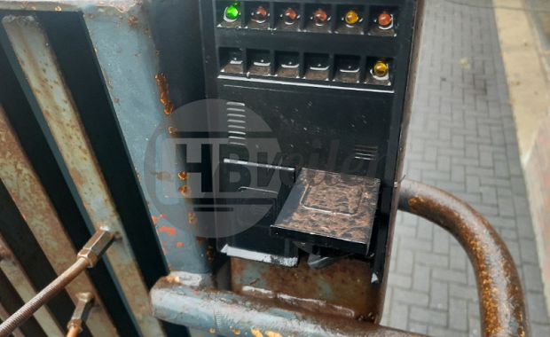 Hoogwerker met dieselmotor