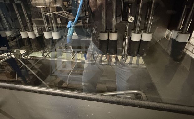 Aspergeschilmachine